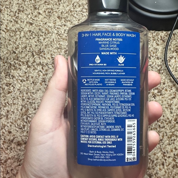 Clean Slate 3-in-1 Body Wash USED - Picture 4 of 4